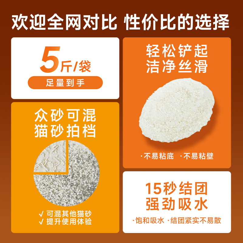 王贵皮猫砂结团测试